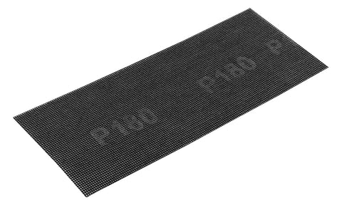 Csiszolóháló 115x280mm, fa, fém, műanyag, űveg, gipszkarton csiszoláshoz, P180, min. rendelés: 3db