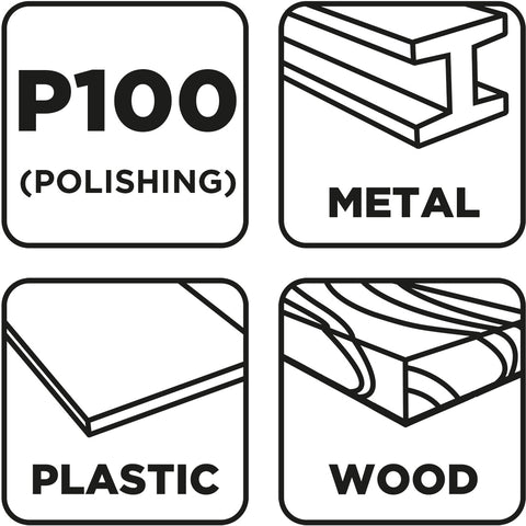 Csiszolószivacs 70x25x100mm, P100, min.rendelés: 3db