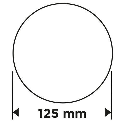 Csiszolókorong tépőzáras 125mm, P24, 5db, min.rendelés: 3db