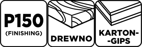 Csiszolópapír, sárga, 230x280mm, P150, min. rendelés: 5db