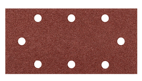 Csiszolópapír tépőzáras 93x185mm, P60, 8 lyukas, 5db