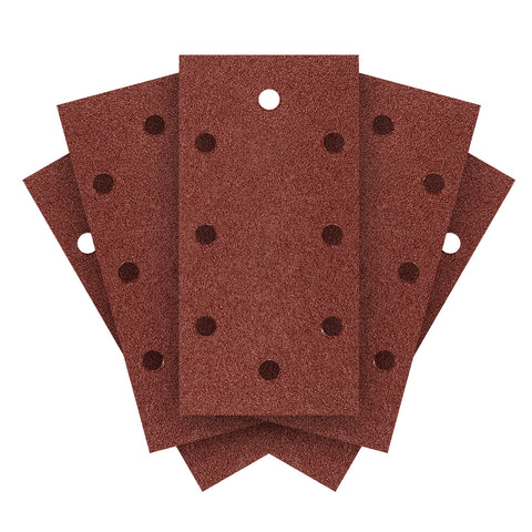 Csiszolópapír tépőzáras 93x185mm, P60, 8 lyukas, 5db