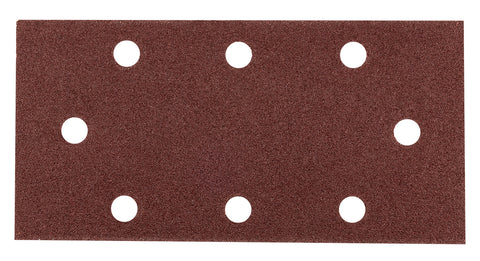 Csiszolópapír tépőzáras 93x185mm, P100, 8 lyukas, 5db