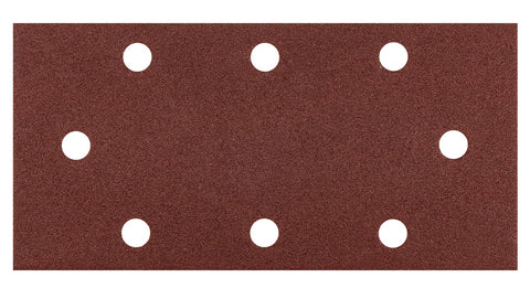 Csiszolópapír tépőzáras 93x185mm, P220, 8 lyukas, 5db