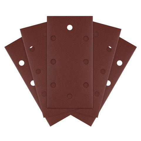 Csiszolópapír tépőzáras 93x185mm, P240, 8 lyukas, 5db