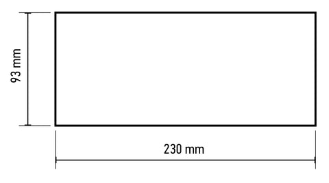 Csiszolópapír tépőzáras 93x230mm, P40, 5db, min.rendelés: 3db