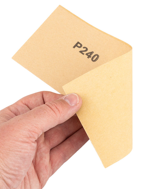 Csiszolópapír tépőzáras 93x230mm, P240, 5db, min.rendelés: 3db