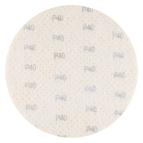 Csiszolókorong perforált, tépőzáras 225mm, P40, 5db