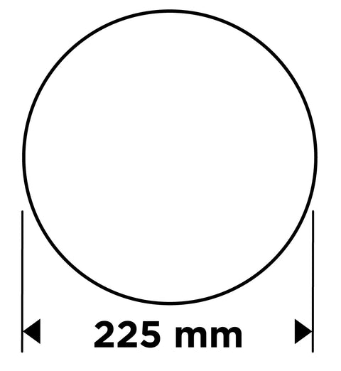 Csiszolókorong perforált, tépőzáras 225mm, P60, 5db