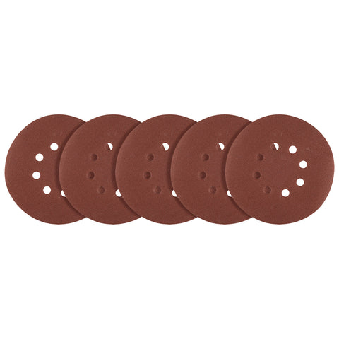 Csiszolókorong tépőzáras 150mm, P150, 8 lyukas, 5db