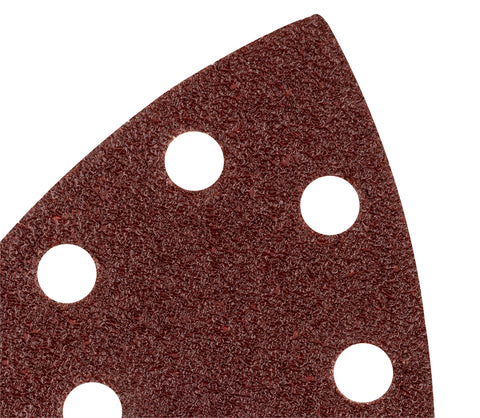 Csiszolópapír tépőzáras delta 102x152mm, P40, 11 lyukas, 5db, min. rendelés: 3cs
