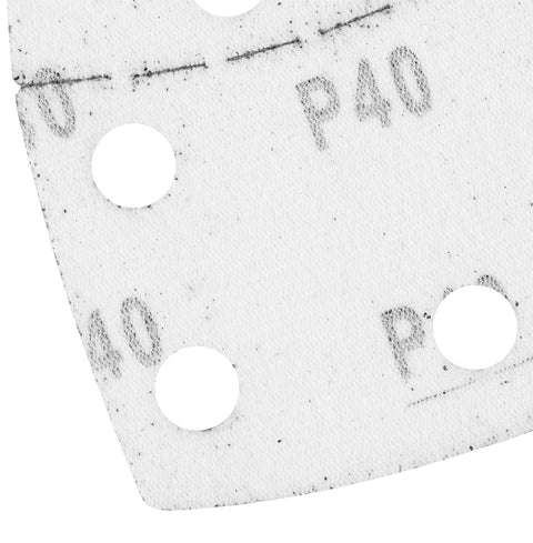 Csiszolópapír tépőzáras delta 102x152mm, P40, 11 lyukas, 5db, min. rendelés: 3cs