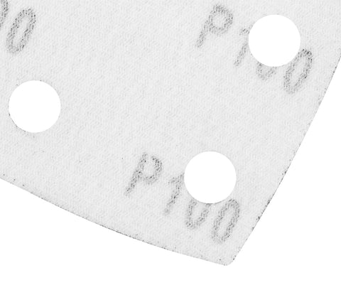 Csiszolópapír tépőzáras delta 102x152mm, P100, 11 lyukas, 5db, min. rendelés: 3cs