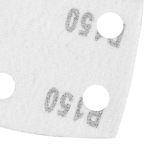 Csiszolópapír tépőzáras delta 102x152mm, P150, 11 lyukas, 5db, min. rendelés: 3cs