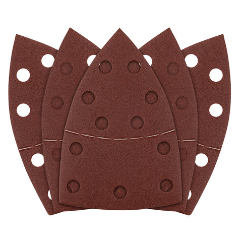 Csiszolópapír tépőzáras delta 102x152mm, P150, 11 lyukas, 5db, min. rendelés: 3cs
