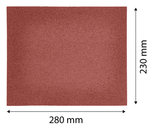 Csiszolópapír 230x280mm, P80, min. rendelés: 5db