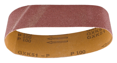 Csiszolószalag 75x457mm, P100, 3db
