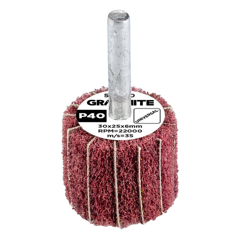 Csiszolókerék csapos 30x25x6mm, P40