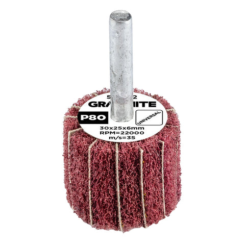 Csiszolókerék csapos 30x25x6mm, P80