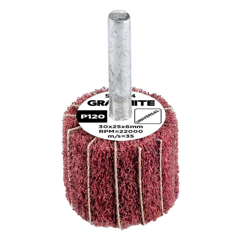 Csiszolókerék csapos 30x25x6mm, P120