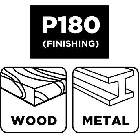 Csiszolóvászon tekercs 2,5mx115mm, P180
