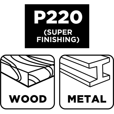 Csiszolóvászon tekercs 2,5mx115mm, P220