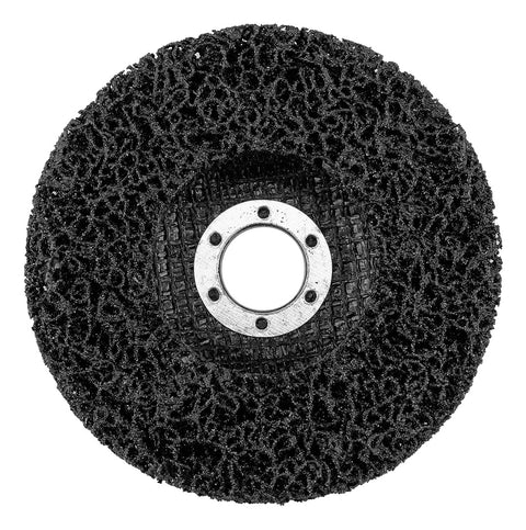 Tisztítókorong szilikon karbidos műanyag szálakkal, fémcsiszoláshoz, 125x14x22,2mm, sarokcsiszolókhoz