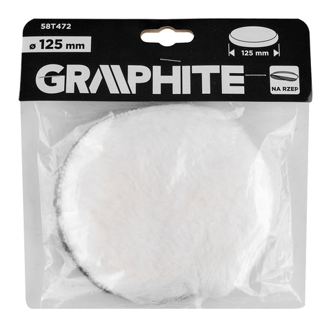 Polírpárna, bárányszőr,125mm tépőzáras