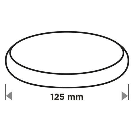 Polírpárna, bárányszőr,125mm zsinóros rögzítés