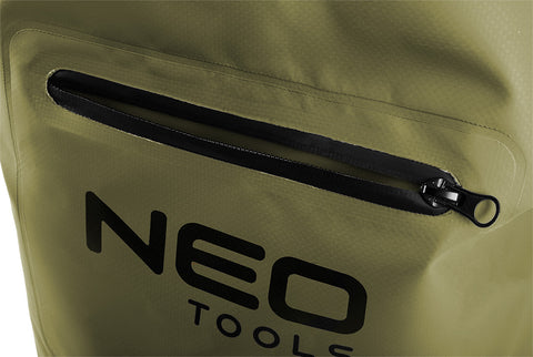 NEO TOOLS 63-162 Vízálló hátizsák, PVC, 28X65cm, 40L