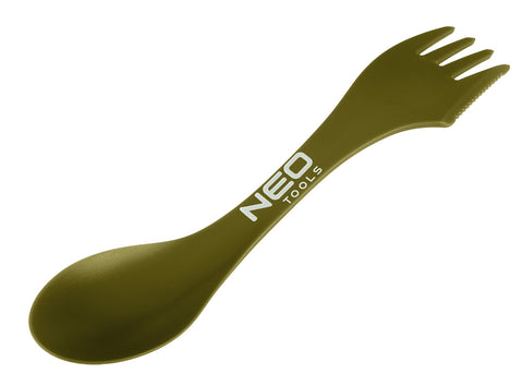 NEO TOOLS 63-168 Kemping evőeszköz, 3 az 1-ben, ABS műanyag