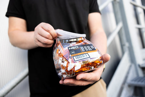 Kés, kulcstartó, 7,5cm. CK5 penge, 80db/doboz, rendelési egység: 80db