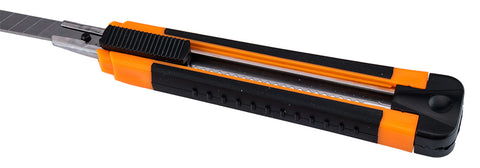Törhető pengés kés készlet, 2db 9mm-es és 1db 18mm-es kés, 10db 18mm-es és 10db 9mm-es pótpenge