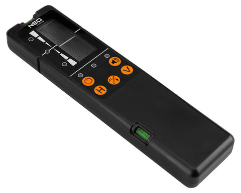 Lézersugár-érzékelő, 50m, ±1,5mm, IP54, 2xAAA