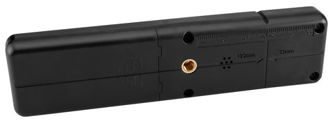 Lézersugár-érzékelő, 50m, ±1,5mm, IP54, 2xAAA