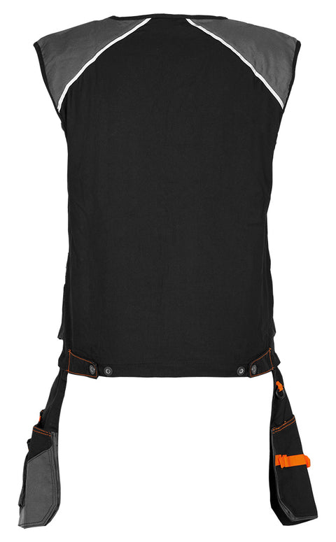 Munkamellény karcsúsított(slim fit), 60% pamut, 37% polyester, 3% elastane, 285 g/m2, több méretben