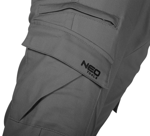 Munkásnadrág, Outdoor, szürke, 280g/m2, L