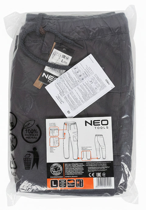 Munkásnadrág, Outdoor, szürke, 280g/m2, L