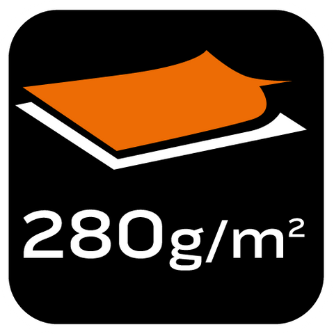 Munkásnadrág Mix&Match Canvas, 280g/m2, 58% pamut,40% poliészter, 2% elasztán, külső zsebekkel, névtábla tartóval, fényvisszaverő betétekkel, fekete, több méretben