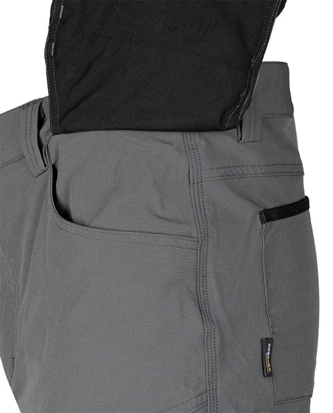 Munkásnadrág, Mix&Match, 4 irányú sztreccs, 230g/m2, külső csavarzsebekkel, cordura megerősítésekkel, szürke-fekete, több méretben