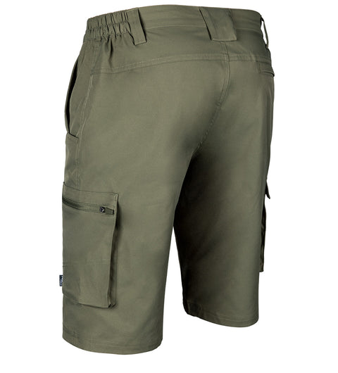 Munkás rövidnadrág Mix&Match 2 irányú sztreccs anyag, 185g/m2, zöld, L