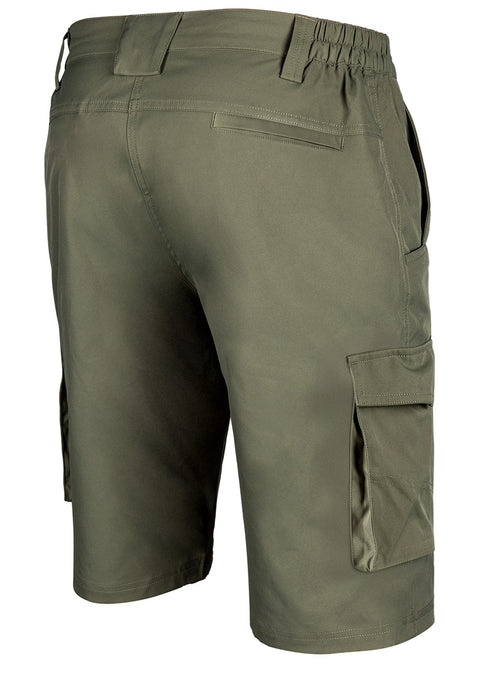 Munkás rövidnadrág Mix&Match 2 irányú sztreccs anyag, 185g/m2, zöld, L