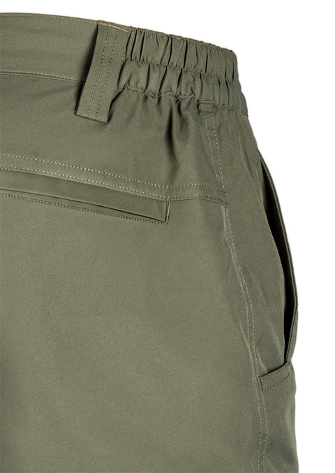 Munkás rövidnadrág Mix&Match 2 irányú sztreccs anyag, 185g/m2, zöld, L