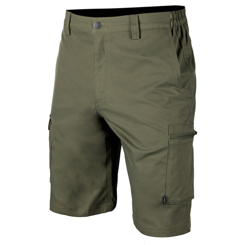 Munkás rövidnadrág Mix&Match 2 irányú sztreccs anyag, 185g/m2, zöld, L