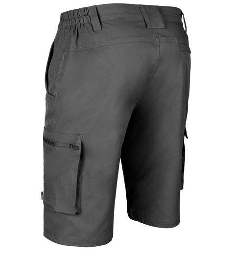 Munkás rövidnadrág Mix&Match 2 irányú sztreccs anyag, 185g/m2, szürke, L