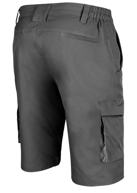 Munkás rövidnadrág Mix&Match 2 irányú sztreccs anyag, 185g/m2, szürke, L
