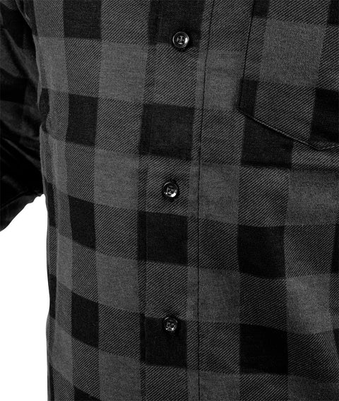 Flanel munkaing, szürke, 100% pamut, több méretben