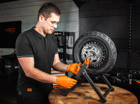 Munkavédelmi póló, galléros, DENIM, fekete, pique, 100% pamut, 196g/m2, több méretben