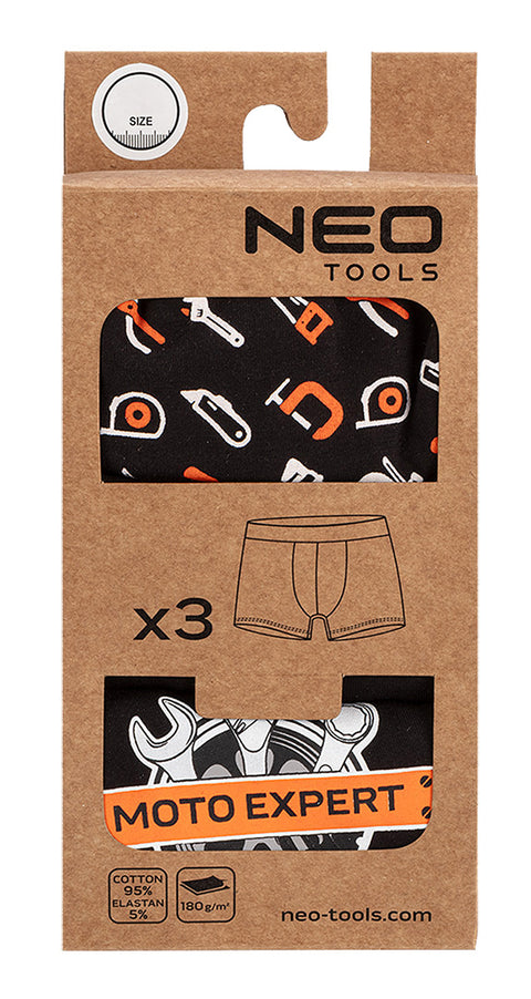 NEO TOOLS 81-679-XXL Boxeralsó, Basic, 3 darabos, XXL 