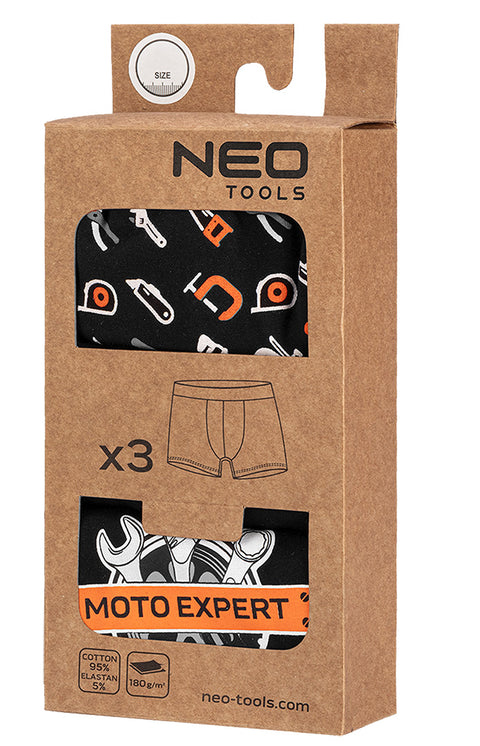 NEO TOOLS 81-679-XXL Boxeralsó, Basic, 3 darabos, XXL 